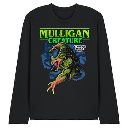 Front - Stranger Things: Tales from ´85 Unisex Adult Mulligan Long-Sleeved T-Shirt