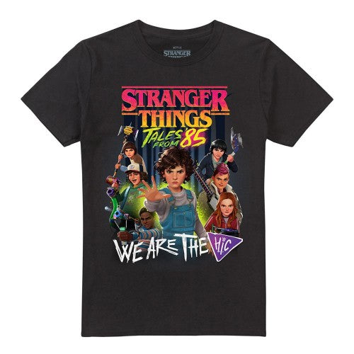 Front - Stranger Things: Tales from ´85 Unisex Adult Hic Poster T-Shirt