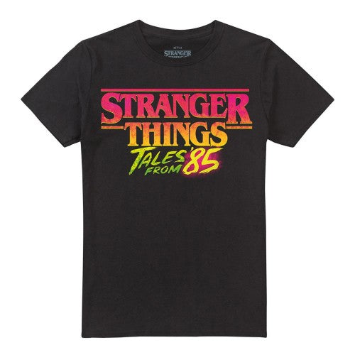 Front - Stranger Things: Tales from ´85 Unisex Adult Logo T-Shirt