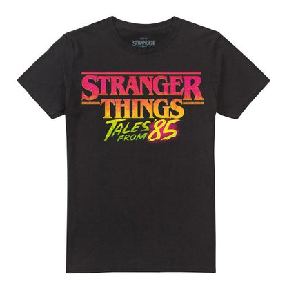Front - Stranger Things: Tales from ´85 Unisex Adult Logo T-Shirt