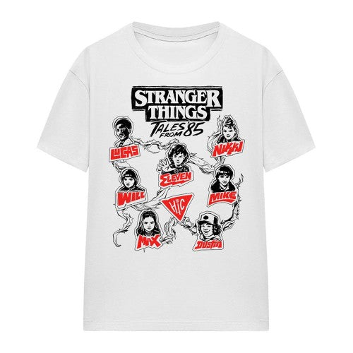 Front - Stranger Things: Tales from ´85 Womens/Ladies Character Vines T-Shirt