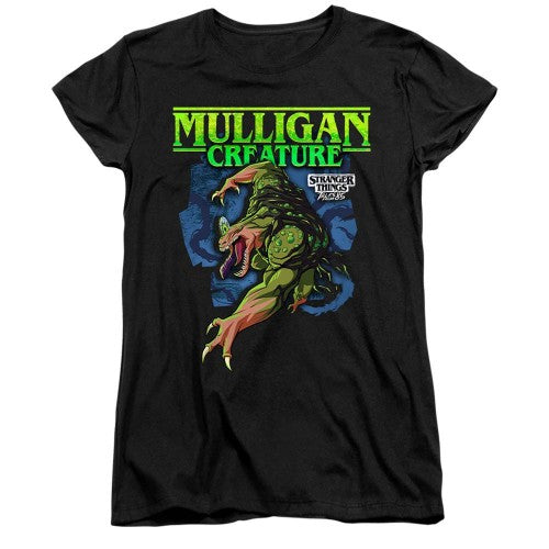 Front - Stranger Things: Tales from ´85 Womens/Ladies Mulligan Capped Sleeved T-Shirt