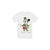 Front - Disney Mens Mickey Mouse Retro Scarf Christmas T-Shirt
