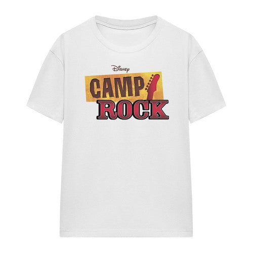 Front - Camp Rock Womens/Ladies Classic Logo T-Shirt
