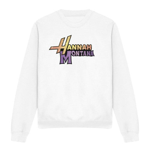 Front - Hannah Montana Unisex Adult Camp Rock Logo Sweatshirt