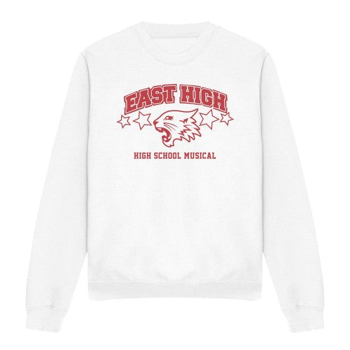 Front - High School Musical Unisex Adult East High Sweatshirt