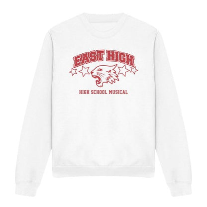 Front - High School Musical Unisex Adult East High Sweatshirt