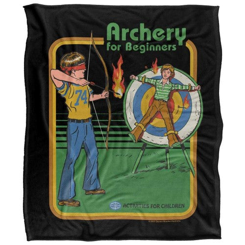 Front - Steven Rhodes Archery For Beginners Soft Touch Blanket
