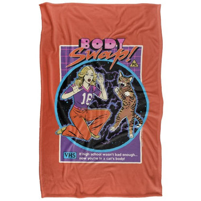 Front - Steven Rhodes Body Swap Soft Touch Blanket