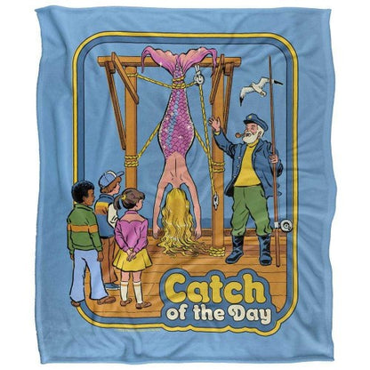Front - Steven Rhodes Catch Of The Day Soft Touch Blanket