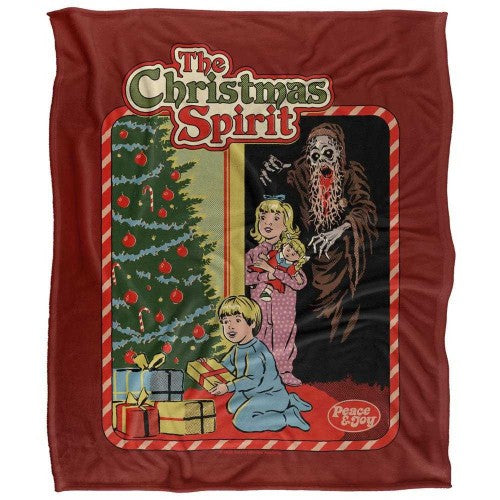 Front - Steven Rhodes Christmas Spirit Soft Touch Blanket