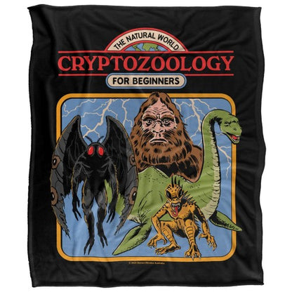 Front - Steven Rhodes Cryptozoology For Beginners Soft Touch Blanket