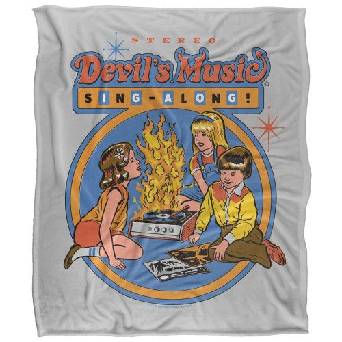 Front - Steven Rhodes Devils Music Singalong Soft Touch Blanket