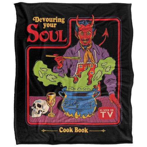 Front - Steven Rhodes Devouring Your Soul Soft Touch Blanket
