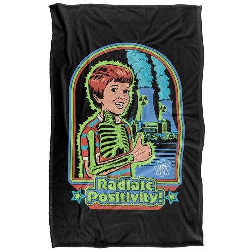Front - Steven Rhodes Radiate Positivity Soft Touch Blanket