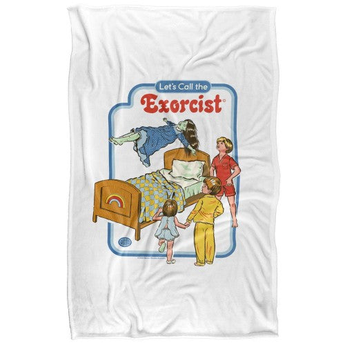 Front - Steven Rhodes Lets Call The Exorcist Soft Touch Blanket