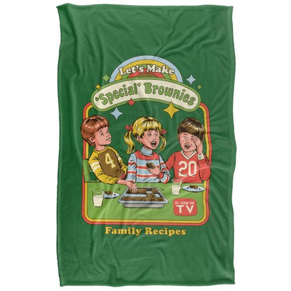 Front - Steven Rhodes Let´s Make Brownies Soft Touch Blanket