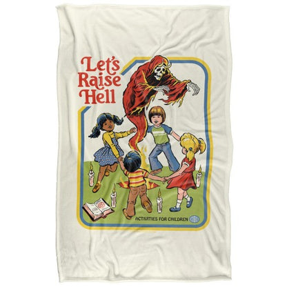 Front - Steven Rhodes Lets Raise Hell Soft Touch Blanket