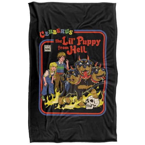 Front - Steven Rhodes Cerberus Puppy Soft Touch Blanket