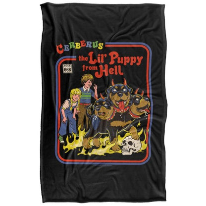 Front - Steven Rhodes Cerberus Puppy Soft Touch Blanket