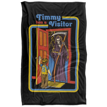 Front - Steven Rhodes Timmy Has A Visitor Soft Touch Blanket