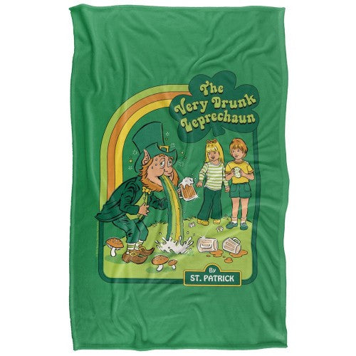 Front - Steven Rhodes The Very Drunk Leprechaun Soft Touch Blanket