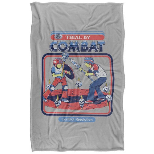 Front - Steven Rhodes Trial By Combat Soft Touch Blanket