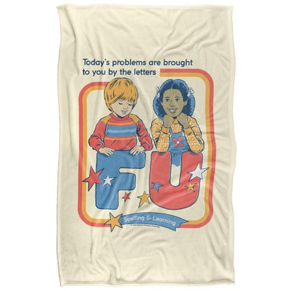 Front - Steven Rhodes Today´s Problems Soft Touch Blanket