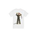 Front - Star Wars Mens Chewbacca Fairy Lights Christmas T-Shirt