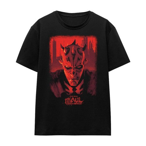 Front - Star Wars: Maul-Shadow Lord Womens/Ladies Darth Maul Poster T-Shirt