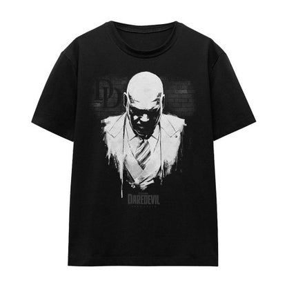 Front - Daredevil Womens/Ladies Mayor Fisk Kingpin Paint T-Shirt