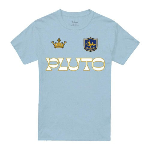 Front - Disney Unisex Adult Pluto Football T-Shirt