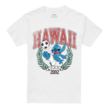 Front - Lilo & Stitch Unisex Adult Hawaii Ball T-Shirt