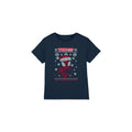 Front - Spider-Man Childrens/Kids Snowflake Christmas Sweater T-Shirt