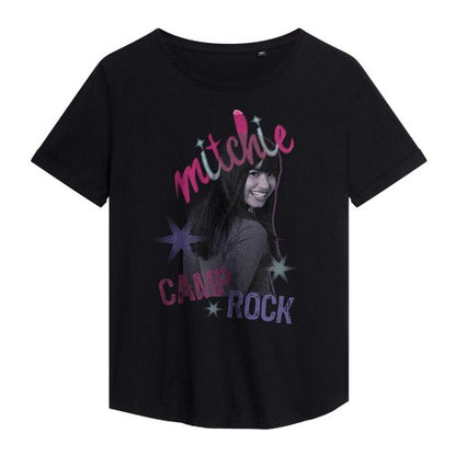 Front - Camp Rock Womens/Ladies Mitchie Fashion T-Shirt