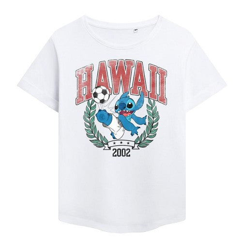 Front - Lilo & Stitch Womens/Ladies Stitch Ball Fashion T-Shirt