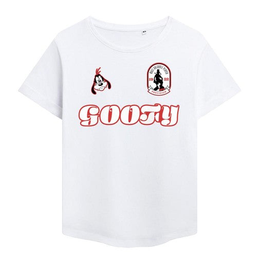 Front - Disney Womens/Ladies Goofy Football Jersey Fashion T-Shirt