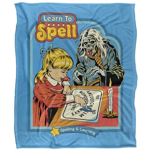 Front - Steven Rhodes Learn To Spell Soft Touch Blanket