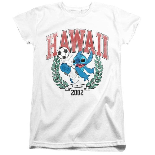 Front - Lilo & Stitch Womens/Ladies Stitch Ball T-Shirt