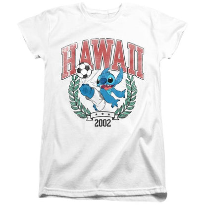 Front - Lilo & Stitch Womens/Ladies Stitch Ball T-Shirt