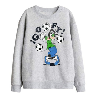 Front - Disney Childrens/Kids Goofy Football Sweatshirt