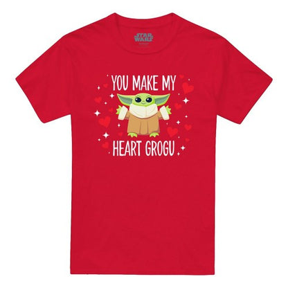 Front - Star Wars Unisex Adult Grogu Star Wars T-Shirt