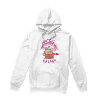 Front - Star Wars Unisex Adult Cutest In The Galaxy Grogu Weave Long-Sleeved Hoodie