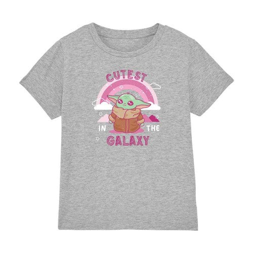 Front - Star Wars Childrens/Kids Cutest In The Galaxy Grogu Star Wars T-Shirt