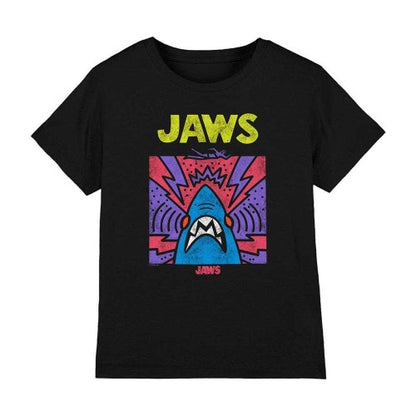 Front - Jaws Childrens/Kids Pen T-Shirt