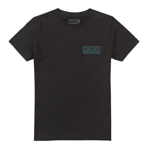 Front - Marvel Unisex Adult Doctor Doom Glow T-Shirt