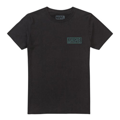 Front - Marvel Unisex Adult Doctor Doom Glow T-Shirt