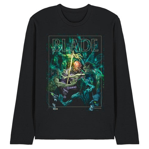 Front - Marvel Universe Unisex Adult Blade Ringspun Cotton T-Shirt