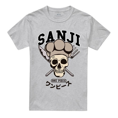 Front - One Piece Unisex Adult Sanji T-Shirt