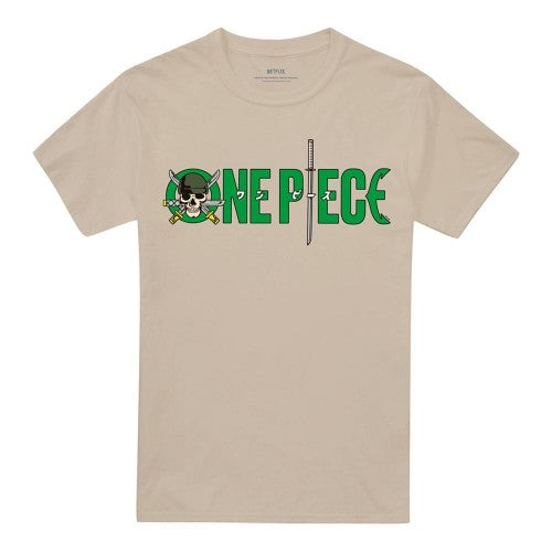 Front - One Piece Unisex Adult Roronoa Zoro T-Shirt